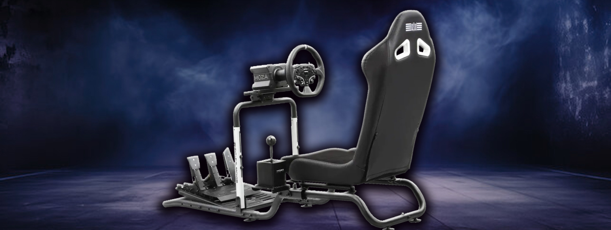 Пълен сим рейсинг пакет: NLR Victory Cockpit с Moza R5 Direct Drive и ...