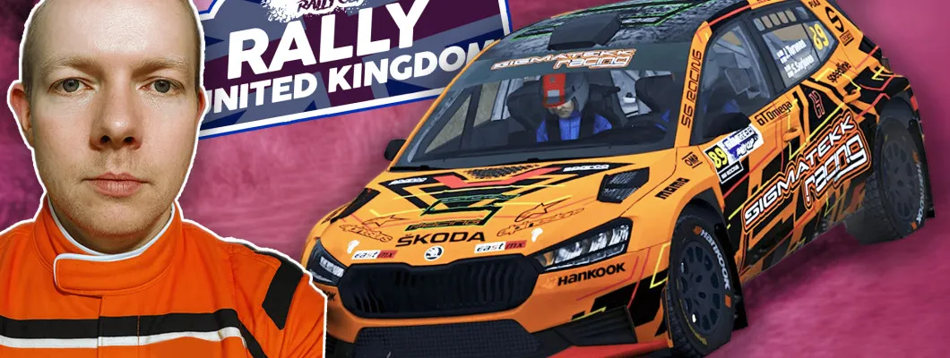 Джеси Турунен спечели Rally United Kingdom - седми кръг на SIMGEAR Rally Cup