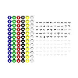 Ascher Racing B16/B24/F28/F64 Етикети