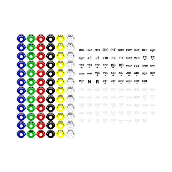 Ascher Racing B16/B24/F28/F64 Етикети