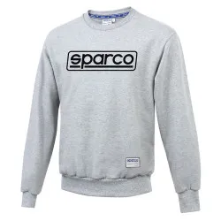 Памучен пуловер с кръгло деколте Sparco