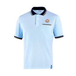Gulf Polo Piquet Pocket - Светлосиньо