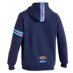 Hooded Full Zip Martinig Racing MY25 - Тъмносиньо