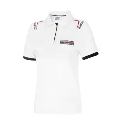 Дамска поло тениска Martini Racing от Sparco - бяла