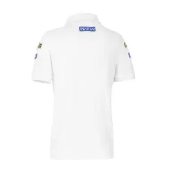 Дамска тениска Sparco Polo Replica Martini Racing - Бяла