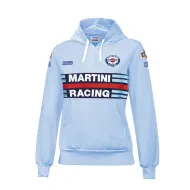 Дамски суичър Sparco Martini Racing - Светло син