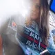 Дамски суичър Sparco Martini Racing - Светло син