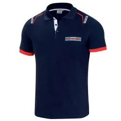 Поло Martini Racing от Sparco - Тъмносиньо