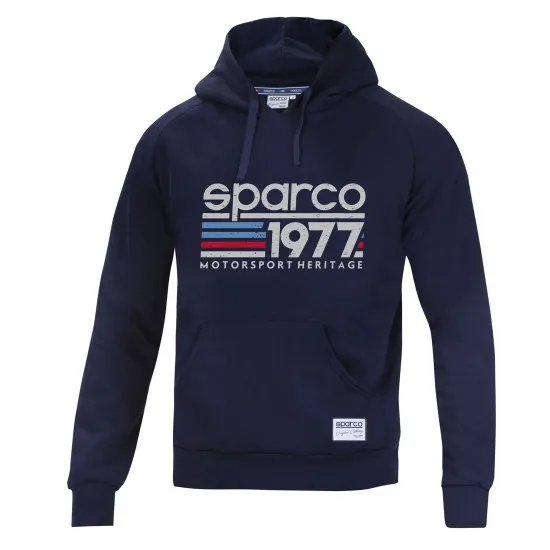 Мъжки суичър Sparco 1977 - Тъмно син