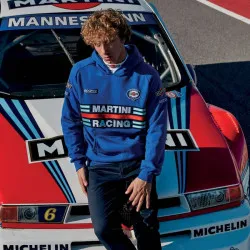 Мъжки суичър Sparco Martini Racing - Син