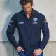 Мъжка риза с дълъг ръкав Sparco Martini Racing - Тъмно синя