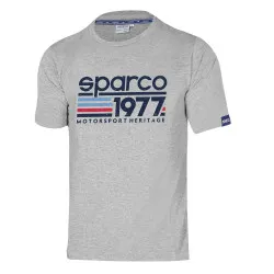 Мъжки тениска Sparco 1977 - Сива