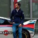 Еластично мъжко яке Martini Racing - Тъмно синьо