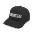 Шапка с козирка Sparco Cap Suede - Черна