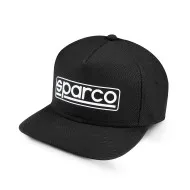 Шапка с козирка Sparco Cap Stretch - Черна