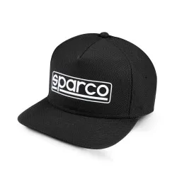 Шапка с козирка Sparco Cap Stretch - Черна