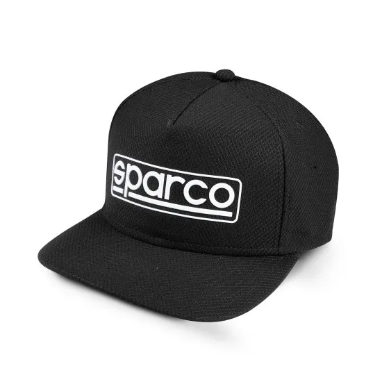 Шапка с козирка Sparco Cap Stretch - Черна
