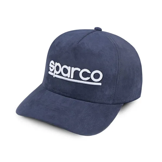 Шапка с козирка Sparco Cap Suede - Тъмно син