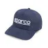 Шапка с козирка Sparco Cap Suede - Тъмно син