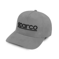 Шапка с козирка Sparco Cap Suede - Сива