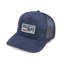 Шапка с козирка Sparco Trucker - Тъмно синя