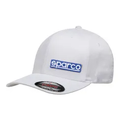 Шапка с козирка Sparco Flexfit Original - Бяла