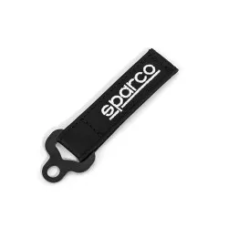 Кожен ключодържател Sparco - Черен