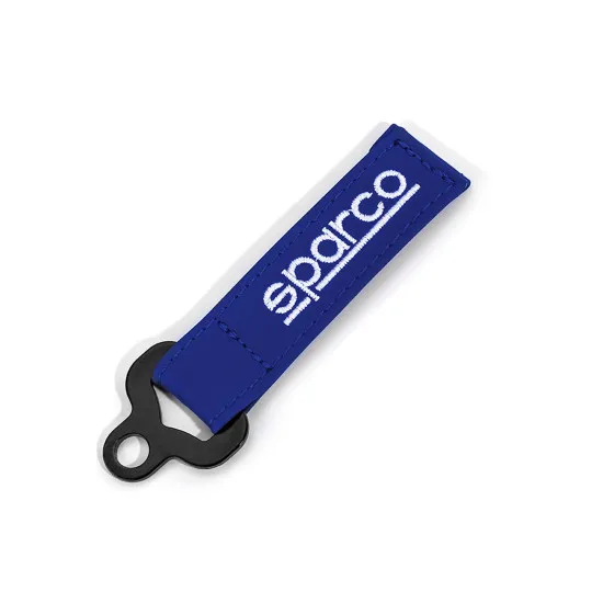 Кожен ключодържател Sparco - Син