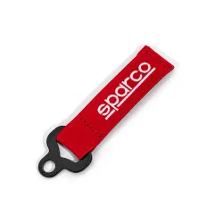 Кожен ключодържател Sparco - Червен