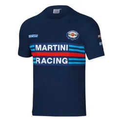 Мъжки тениска Sparco Martini Racing - Тъмно синя
