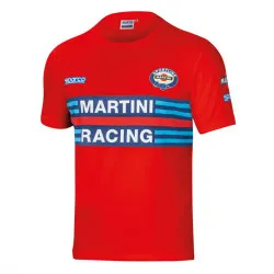 Мъжки тениска Sparco Martini Racing - Червена