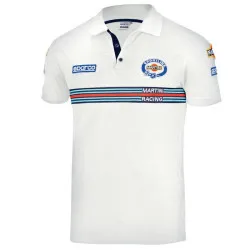 Sparco Polo Replica Martini Racing - Бял