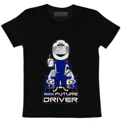 Тениска Future Racer от Sparco - Черна