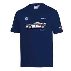 Тениска Lancia 037 Rally Martini Racing - Тъмносиня