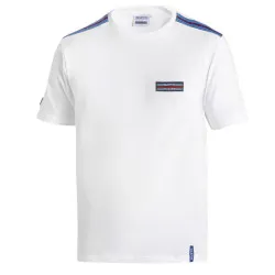 Тениска Martini Racing Stripes - Бяла