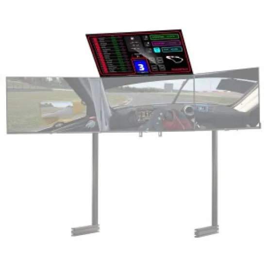 Next Level Racing Elite Свободно стоящо допълнение за четири монитора Черно