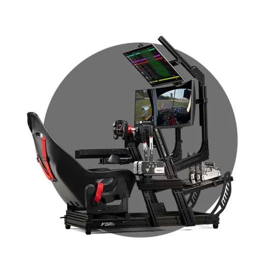 Next Level Racing F-GT Elite Lite Wheel Plate Edition шаси