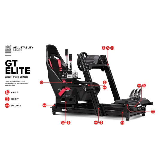 Next Level Racing GTElite Wheel Plate Edition шаси