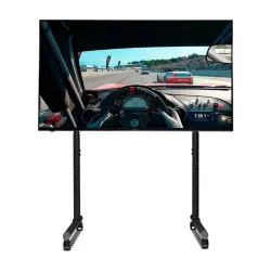 Next Level Racing Самостоятелна стойка за един монитор с кръгла тръба