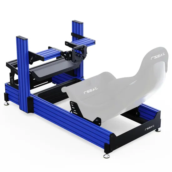 RSeat A1 Pro Formula - синьо шаси