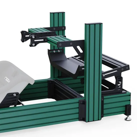 RSeat A1 Pro Formula - зелено шаси