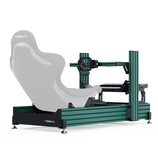 RSeat A1 Pro Formula - зелено шаси