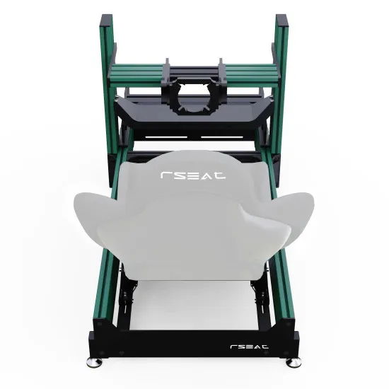 RSeat A1 Pro Formula - зелено шаси