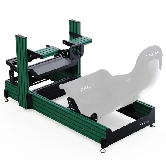 RSeat A1 Pro Formula - зелено шаси