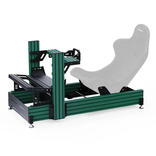 RSeat A1 Pro Formula - зелено шаси