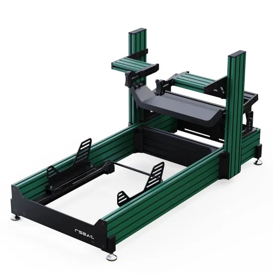 RSeat A1 Pro Formula - зелено шаси