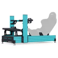 RSeat A1 Pro Formula - светло синьо шаси