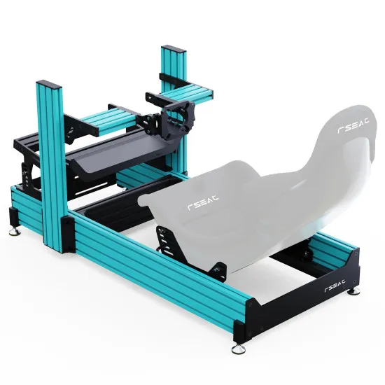 RSeat A1 Pro Formula - светло синьо шаси