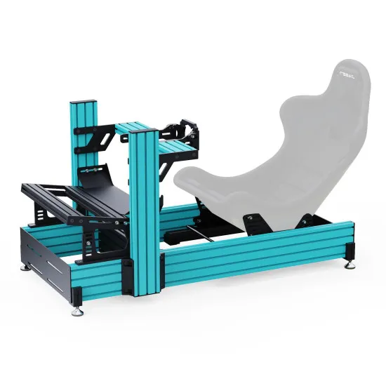 RSeat A1 Pro Formula - светло синьо шаси