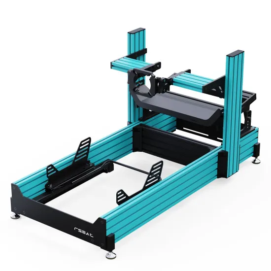 RSeat A1 Pro Formula - светло синьо шаси